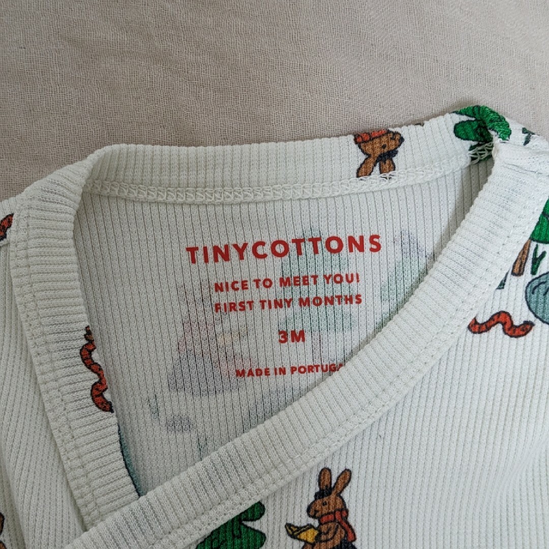 こども ビームス(コドモビームス)のtinycottons タイニーコットンズ ロンパース 長袖 ボディースーツ キッズ/ベビー/マタニティのベビー服(~85cm)(ロンパース)の商品写真