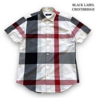 BLACK LABEL CRESTBRIDGE - 【BLACK LABEL CRESTBRIDGE】CBチェック 半袖シャツ M