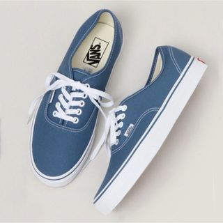 ヴァンズ(VANS)のVANS 24cm スニーカー ローカット ブルー レディース(スニーカー)