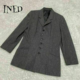 INED - INED イネド ☆ ウールジャケット スーツ シングル お洒落