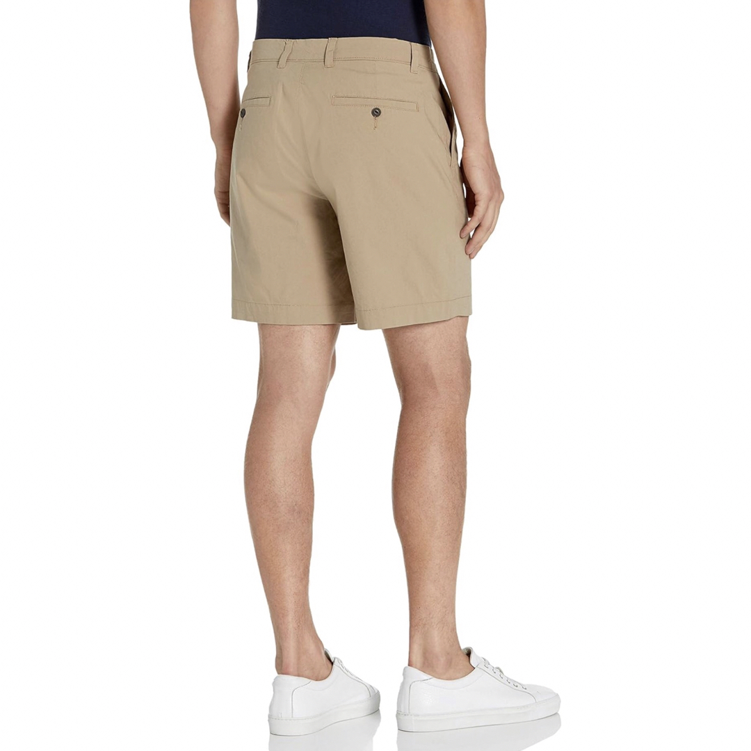ショートパンツ　メンズ　Lサイズ　カーキブラウン　アウトドア　ゴルフ　新品 メンズのパンツ(ショートパンツ)の商品写真