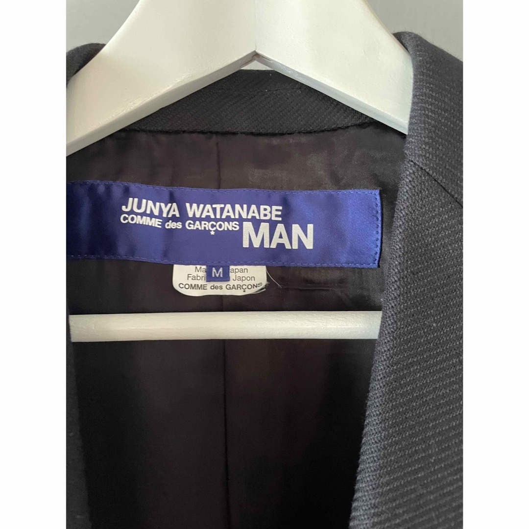JUNYA WATANABE MAN(ジュンヤワタナベマン)のgarcons  JUNYA WATANABE MANデニム 切り替えジャケット メンズのジャケット/アウター(テーラードジャケット)の商品写真