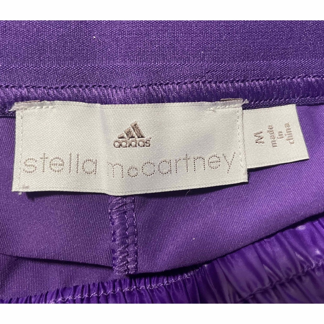 adidas by Stella McCartney(アディダスバイステラマッカートニー)のアディダス バイ ステラマッカートニー インナー付 ランニングパンツ M 紫 スポーツ/アウトドアのランニング(ウェア)の商品写真