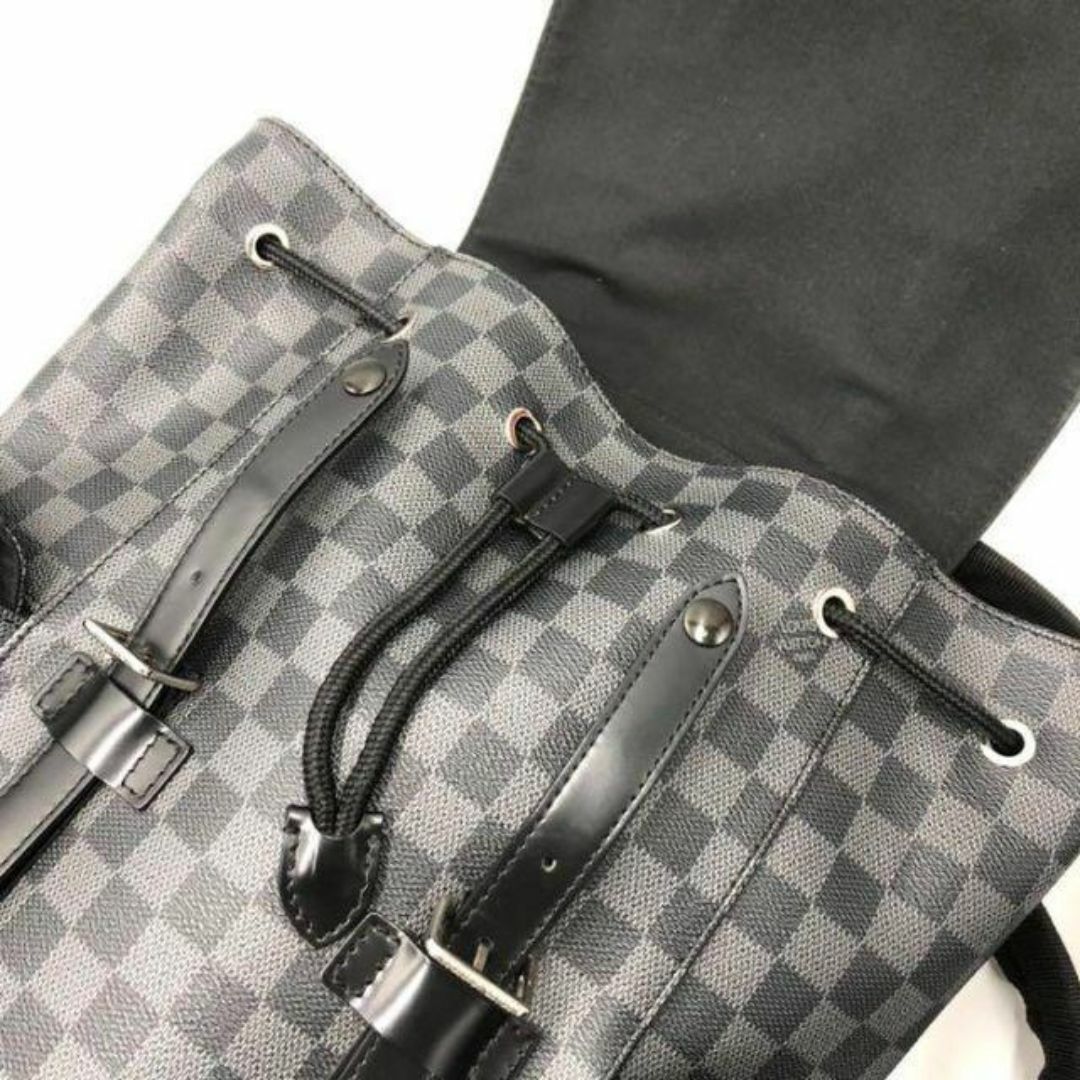 LOUIS VUITTON(ルイヴィトン)の『LOUIS VUITTON』ルイヴィトン クリストファー ダミエリュックサック メンズのバッグ(バッグパック/リュック)の商品写真