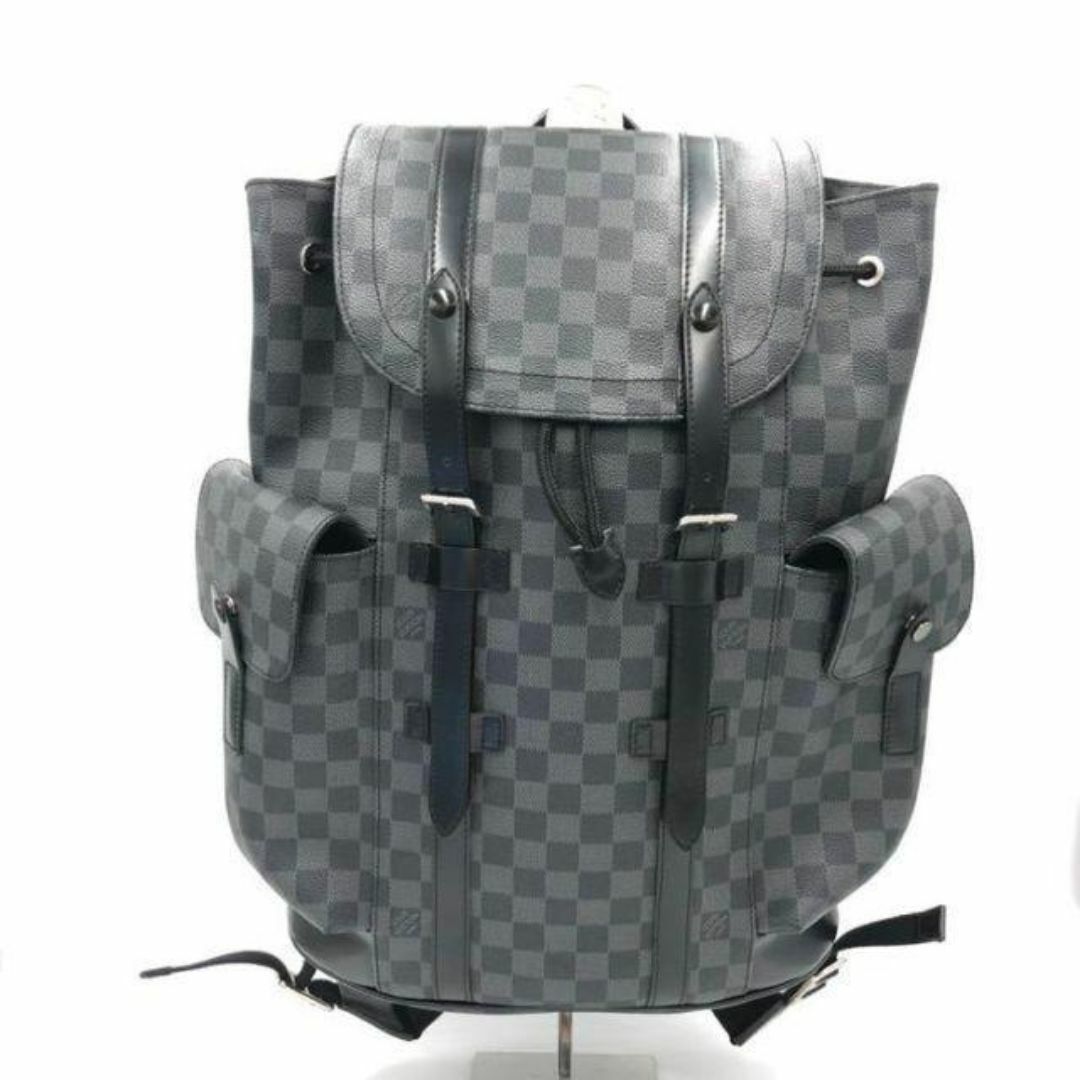 LOUIS VUITTON(ルイヴィトン)の『LOUIS VUITTON』ルイヴィトン クリストファー ダミエリュックサック メンズのバッグ(バッグパック/リュック)の商品写真