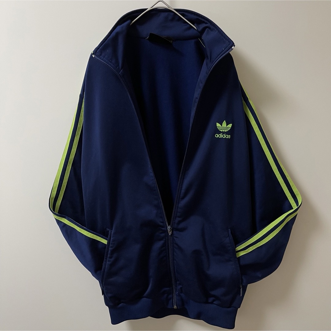 adidas - 90s】アディダス刺繍トラックジャケット古着ジャージ adidas - 90s】アディダス刺繍トラックジャケット古着ジャージ