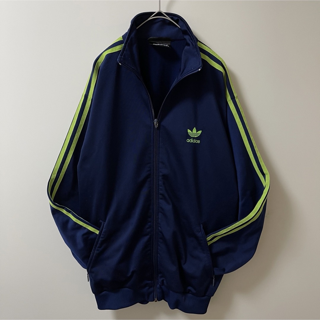adidas - 90s】アディダス刺繍トラックジャケット古着ジャージ adidas - 90s】アディダス刺繍トラックジャケット古着ジャージ
