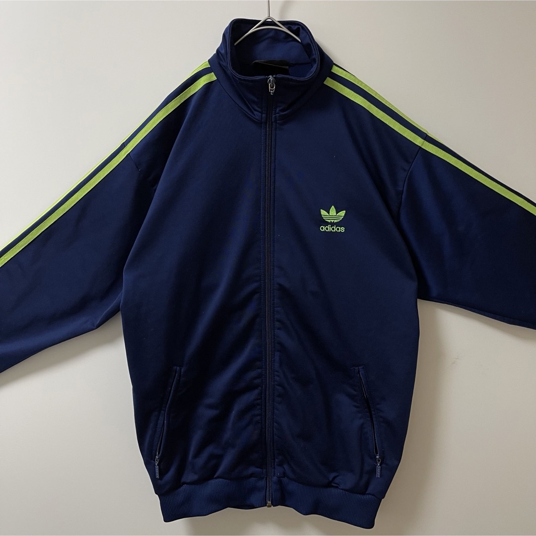 adidas - 90s】アディダス刺繍トラックジャケット古着ジャージ adidas - 90s】アディダス刺繍トラックジャケット古着ジャージ