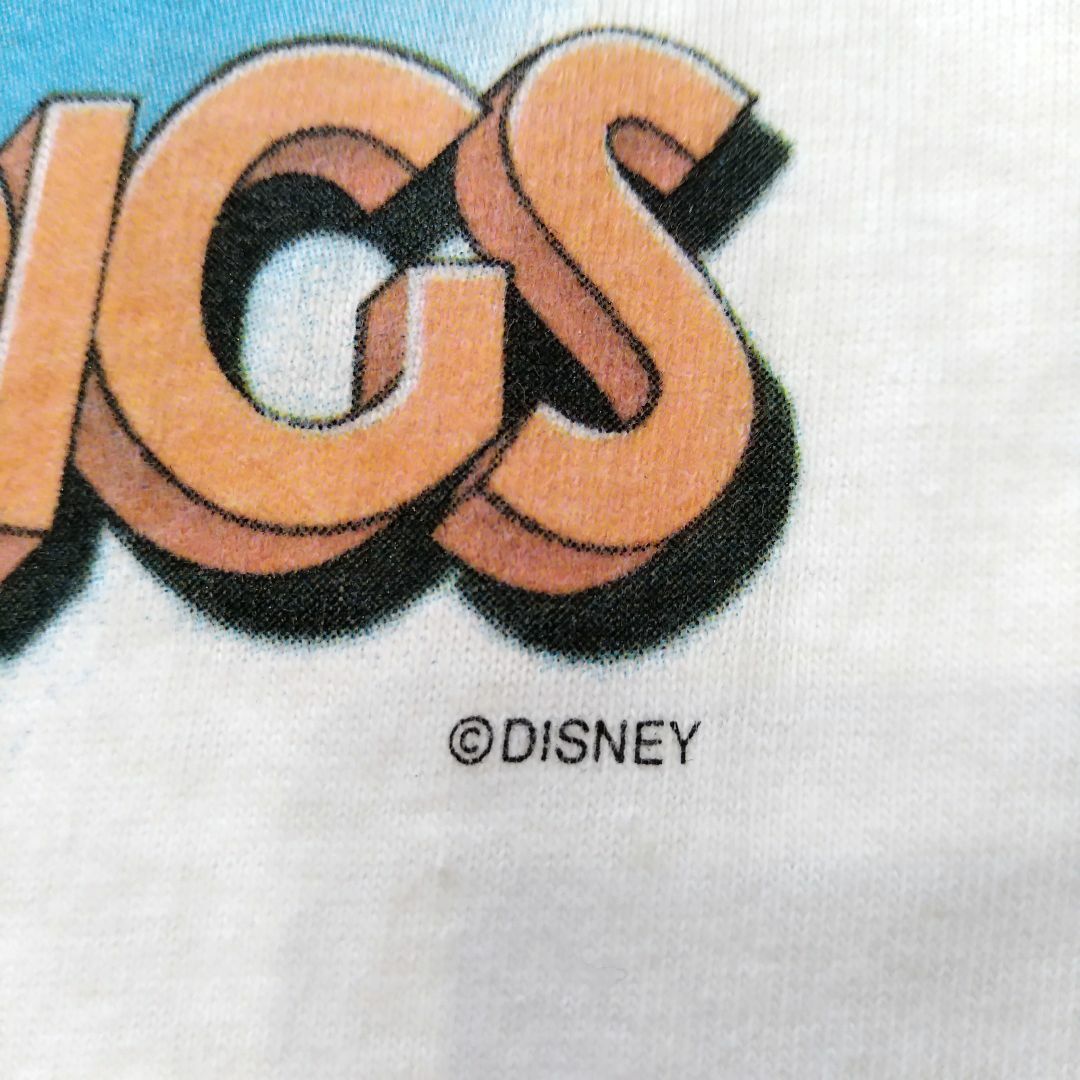 Disney - 古着 90s 三匹の子ぶた Tシャツ XLサイズ 白 Disney - 古着 90s 三匹の子ぶた Tシャツ XLサイズ 白