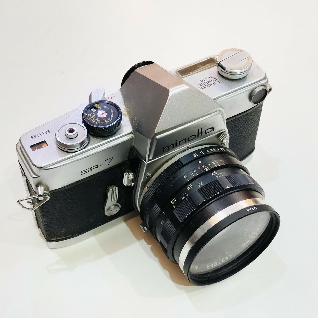 KONICA MINOLTA(コニカミノルタ)のMINOLTA　ミノルタ　SR-7　フィルムカメラ スマホ/家電/カメラのカメラ(フィルムカメラ)の商品写真