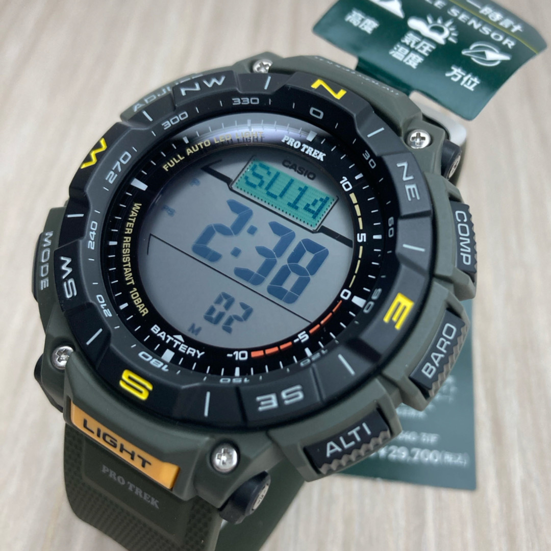 CASIO(カシオ)のカシオ プロトレック メンズ　ソーラー腕時計　PRG-340-3JF メンズの時計(腕時計(デジタル))の商品写真