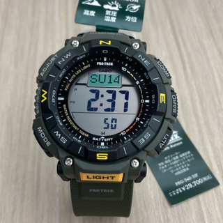 カシオ(CASIO)のカシオ プロトレック メンズ　ソーラー腕時計　PRG-340-3JF(腕時計(デジタル))
