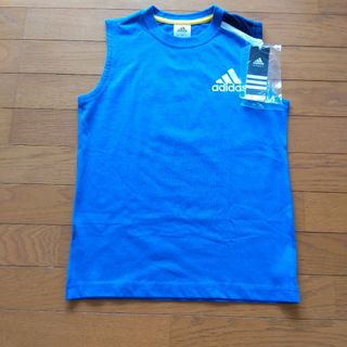 アディダス(adidas)の新品　150　adidas③　タンクトップ　NIKE　PUMA　サッカー(Tシャツ/カットソー)