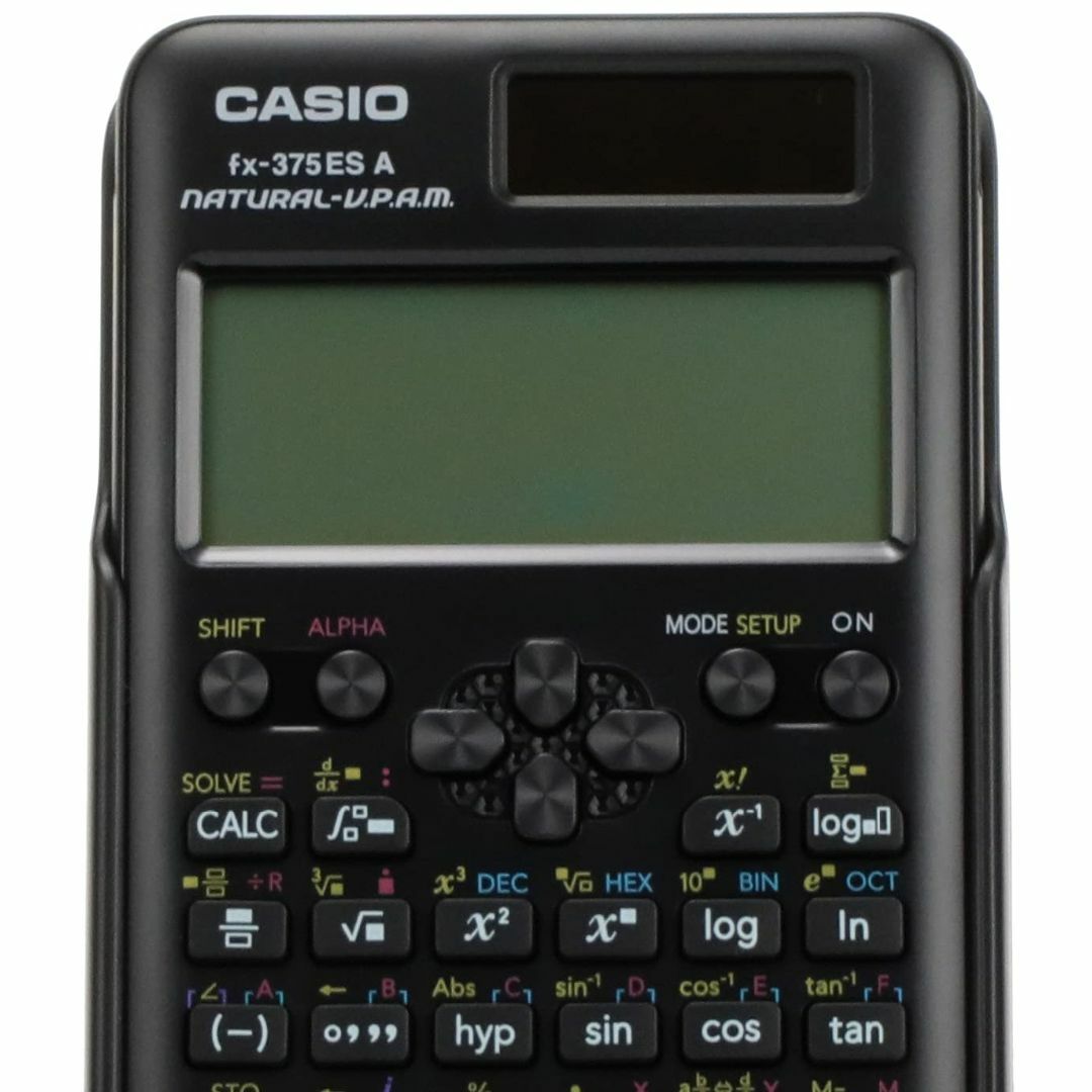 カシオ 関数電卓 微分積分・統計計算・数学自然表示 394関数・機能 fx-37 インテリア/住まい/日用品のオフィス用品(OA機器)の商品写真