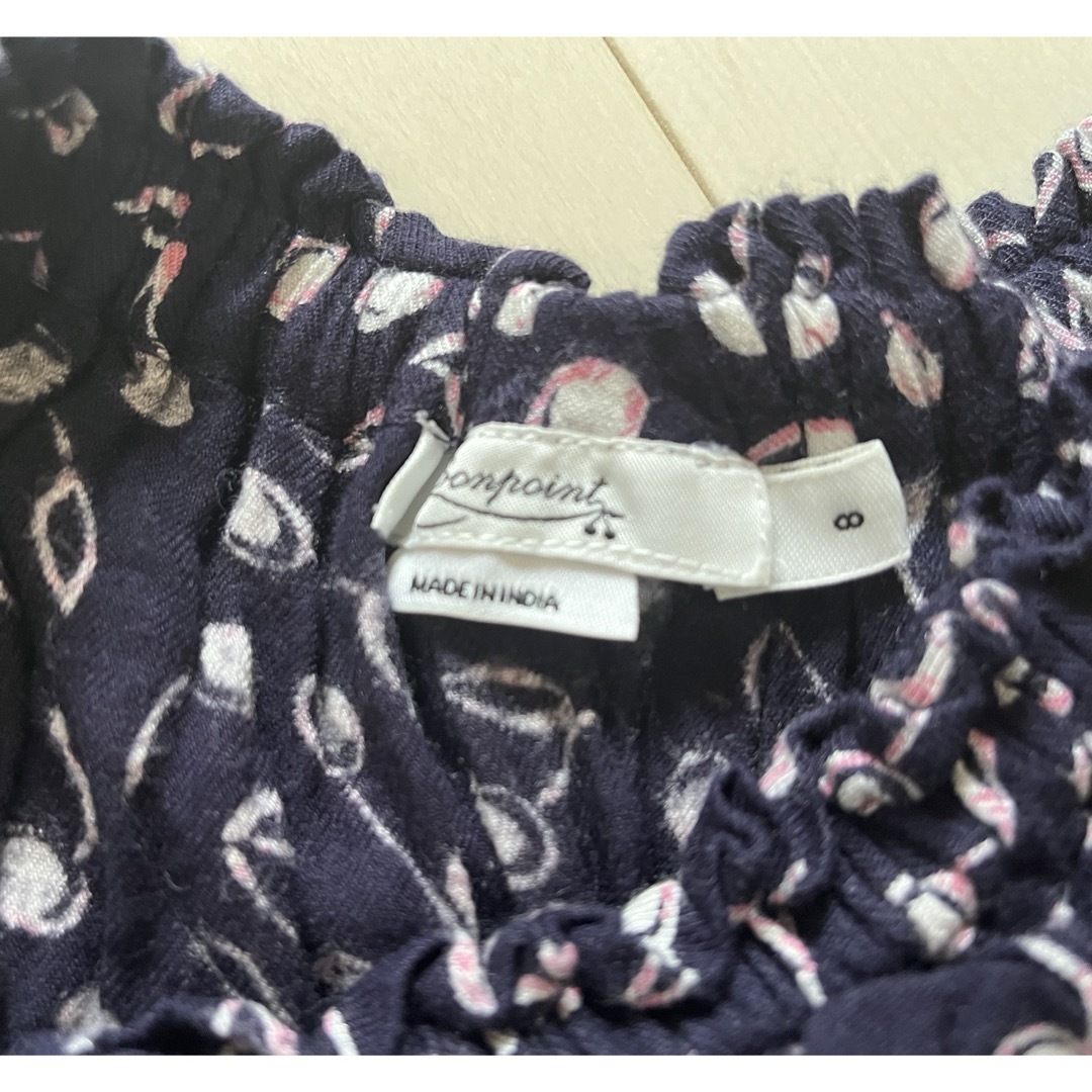 Bonpoint(ボンポワン)のボンポワン　チェリー柄スカート キッズ/ベビー/マタニティのキッズ服女の子用(90cm~)(スカート)の商品写真