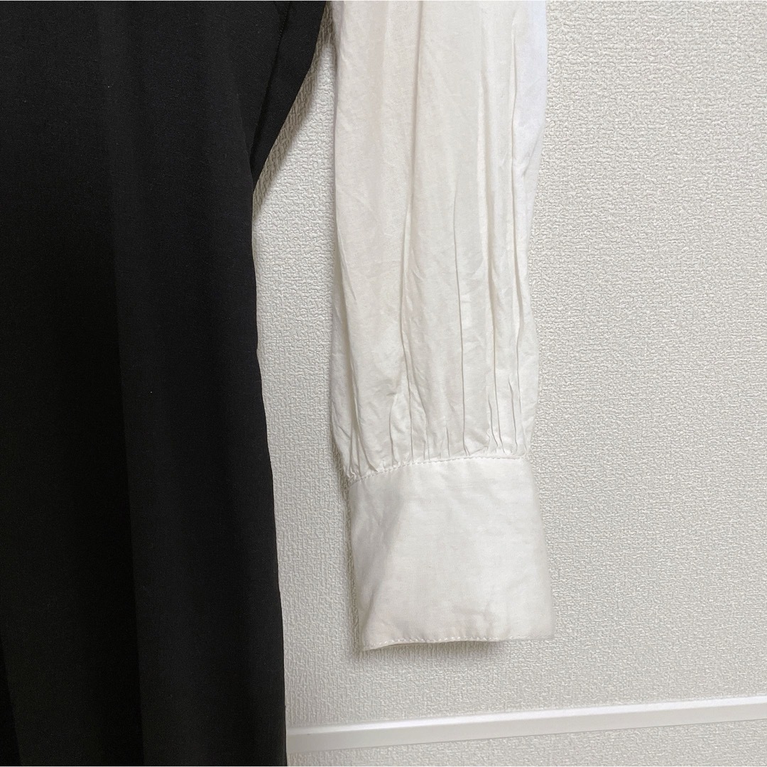 COCO DEAL(ココディール)のココディール  ショートシャツドッキングベアワンピース レディースのワンピース(ロングワンピース/マキシワンピース)の商品写真