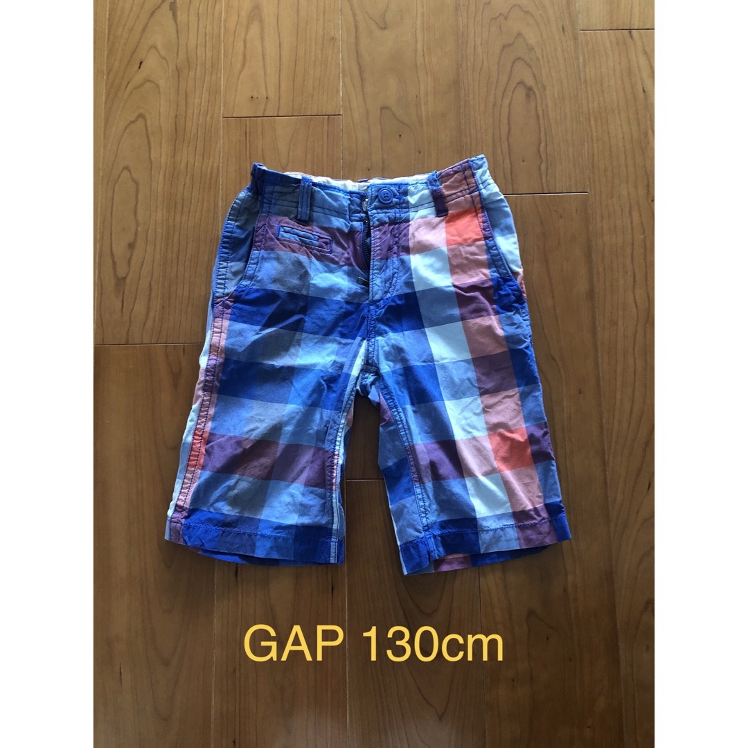 GAP Kids(ギャップキッズ)のGAPハーフパンツ　130cm キッズ/ベビー/マタニティのキッズ服男の子用(90cm~)(パンツ/スパッツ)の商品写真