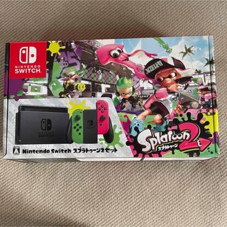 ニンテンドースイッチ(Nintendo Switch)の[ソフト付き]Nintendo Switch スプラトゥーン2 セット(家庭用ゲーム機本体)