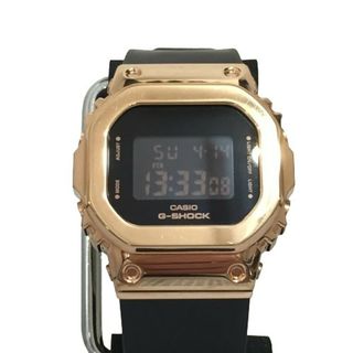 ジーショック(G-SHOCK)のG-SHOCK カシオ GM-5600PG 腕時計 デジタル レディース クォーツ ゴールド ブラック(腕時計)