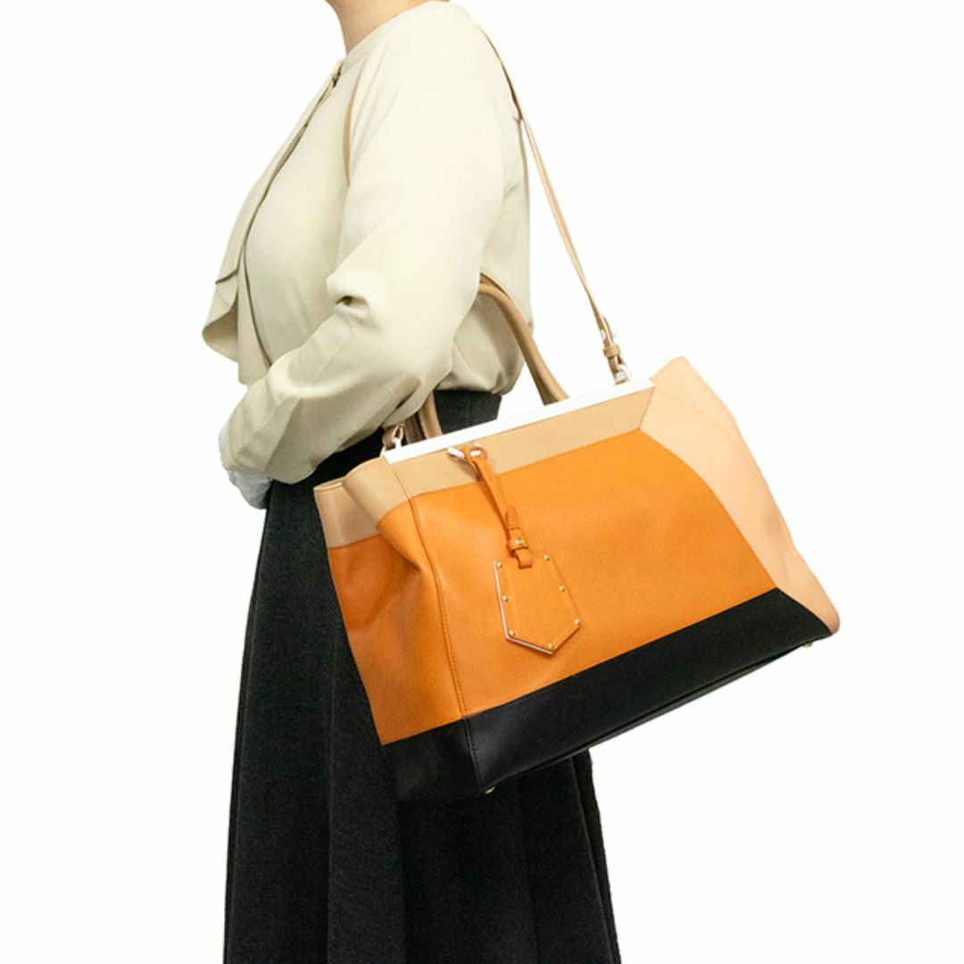【全額返金保証・送料無料】フェンディの2wayハンドバッグ・正規品・2Jours 【全額返金保証・送料無料】フェンディの2wayハンドバッグ・正規品・2Jours