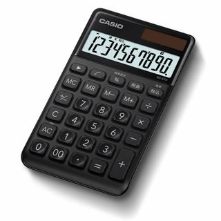 【色: ブラック】CASIO(カシオ) カシオ スタイリッシュ電卓 ブラック 1(OA機器)