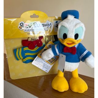 ディズニー(Disney)のドナルド　ポージープラッシー　新品未使用　タグ付き　お着替え　パルパルーザ(キャラクターグッズ)