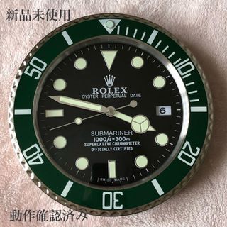 ロレックス(ROLEX)の@ ロレックス ROLEX 掛け時計 サブマリーナ インテリア ノベルティ(その他)