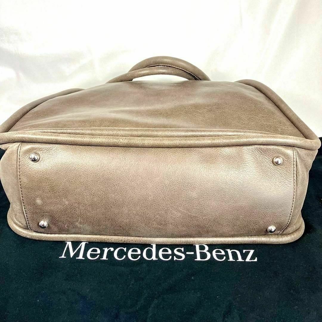 Mercedes-Benz(メルセデスベンツ)のBenz✨メルセデスベンツ レザー　メンズ トートバッグ ショルダーバック メンズのバッグ(トートバッグ)の商品写真