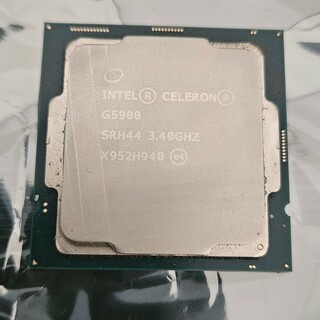 インテル(intel)の値下げ中　intel CPU CELERON G5900 動作品(PCパーツ)