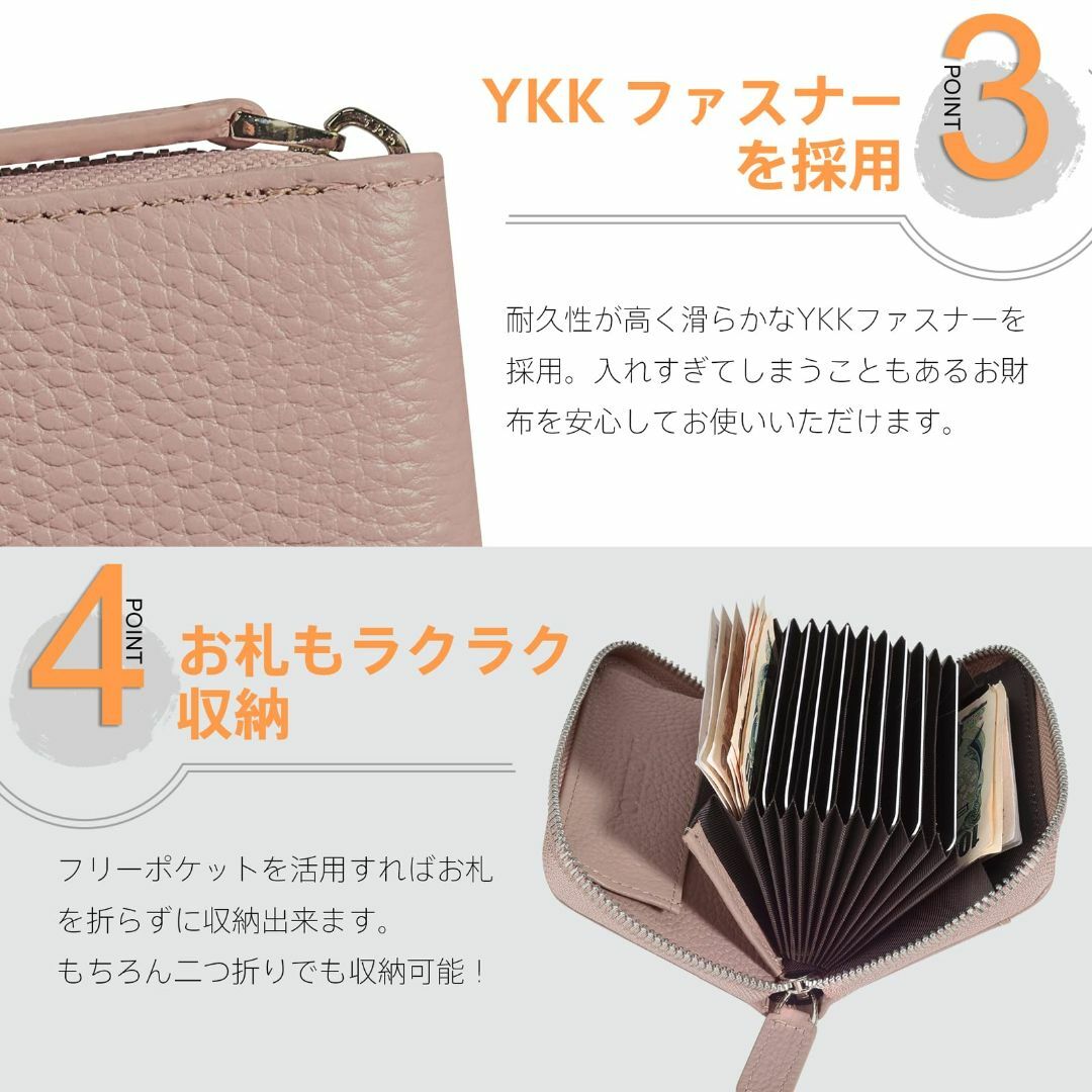 【色: オレンジ】[DCLKO] ミニ財布 レディース 財布 カードケース お札 レディースのバッグ(その他)の商品写真