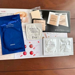 化粧品 サンプル メナード DIOR 資生堂 KOSE(サンプル/トライアルキット)