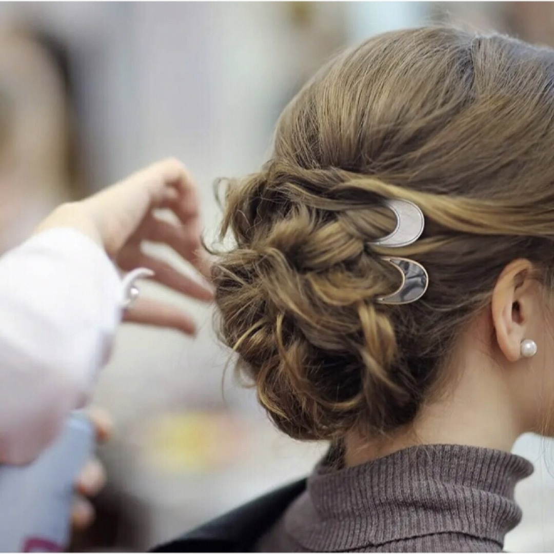 髪飾り かんざし シェル 着物  和服  浴衣 洋装 ヘアアクセ 簪 ヘアピン レディースのヘアアクセサリー(その他)の商品写真