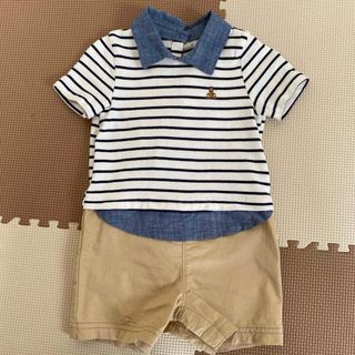 【美品】babyGap ショートオール（70㎝）