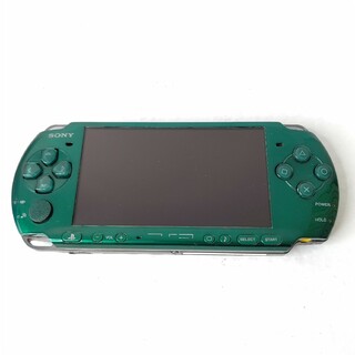 プレイステーションポータブル(PlayStation Portable)のソニー　PSP3000 スピリティッドグリーン　プレイステーションポータブル(携帯用ゲーム機本体)