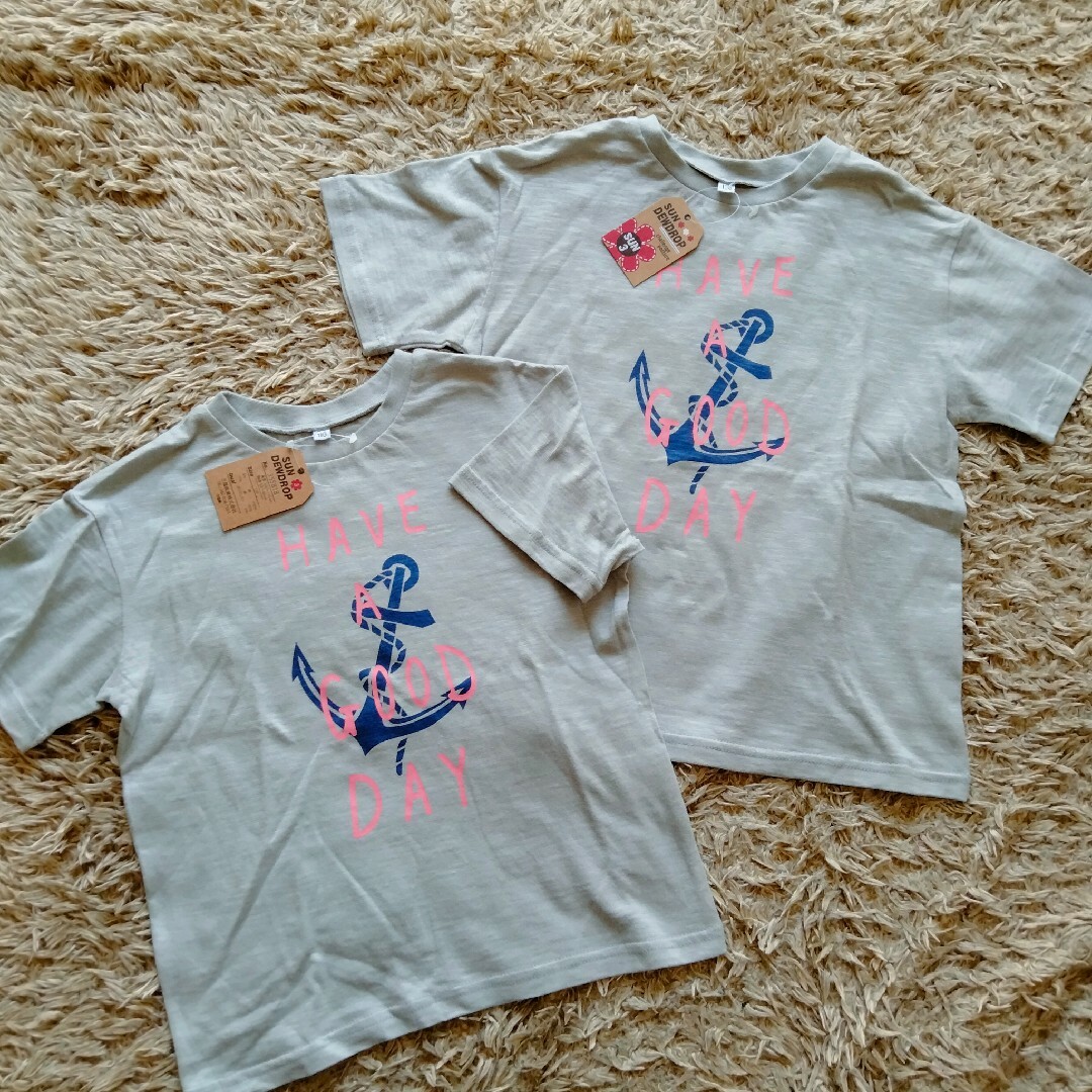 新品❣️男の子Tシャツ 110cm＆120cm 2枚セット キッズ/ベビー/マタニティのキッズ服男の子用(90cm~)(Tシャツ/カットソー)の商品写真