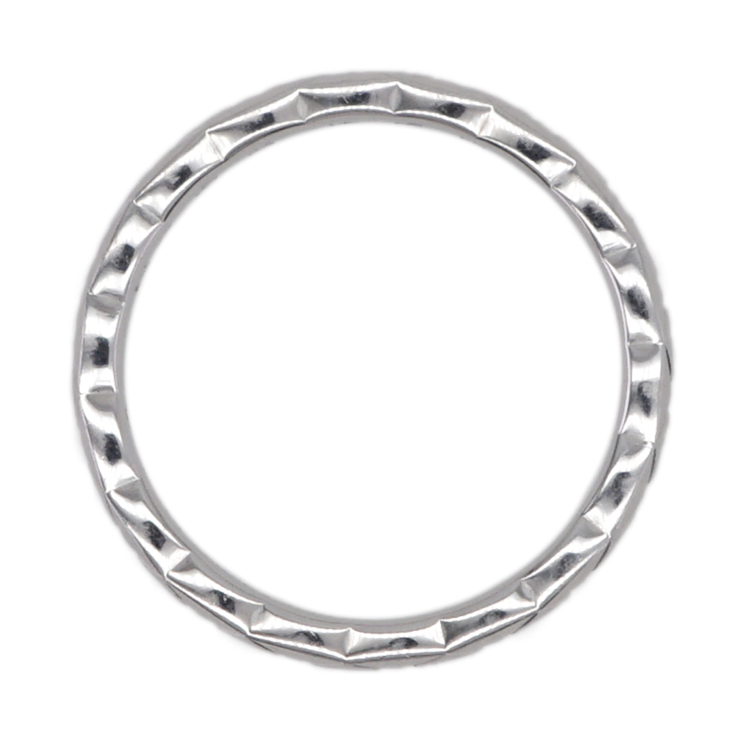 CHANEL(シャネル)のシャネル CHANEL ココクラッシュ ココ クラッシュ コレクション マリッジリング スモールモデル マトラッセ リング 指輪 結婚指輪 プラチナ レディースのアクセサリー(リング(指輪))の商品写真