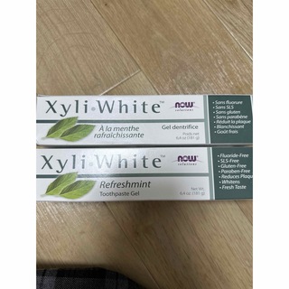 Xyli White now 歯磨き粉　ミント　2本セット(歯磨き粉)