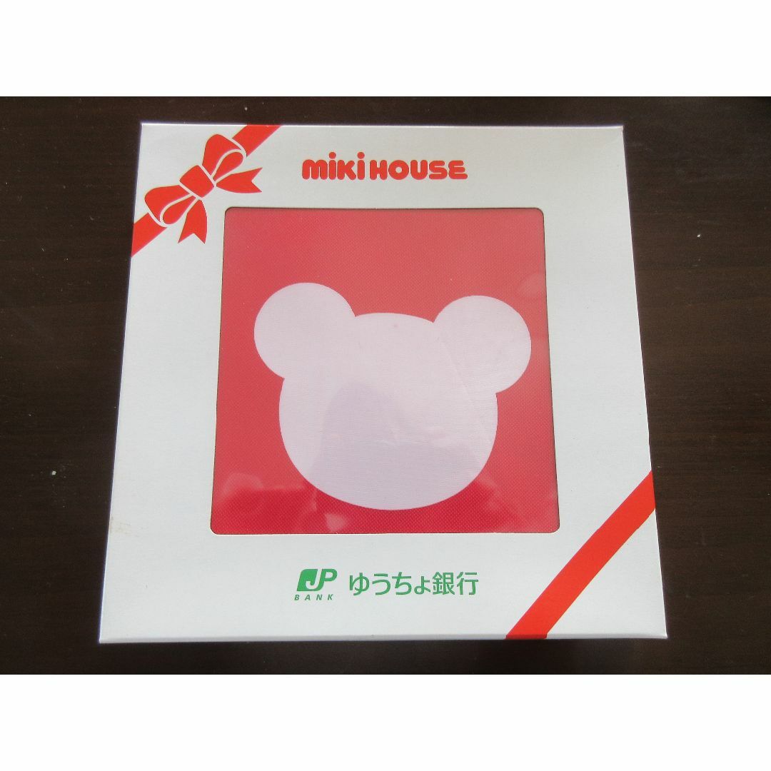 mikihouse(ミキハウス)の新品未使用品ミキハウス×ゆうちょ銀行トートバッグ　エコバッグ キッズ/ベビー/マタニティのこども用バッグ(トートバッグ)の商品写真