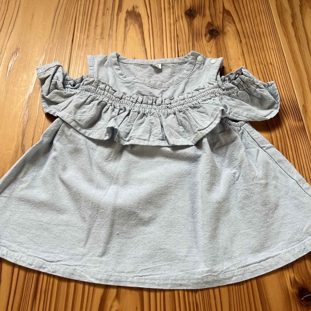UNIQLO(ユニクロ)の90cm 半袖　Ｔシャツ キッズ/ベビー/マタニティのキッズ服女の子用(90cm~)(Tシャツ/カットソー)の商品写真