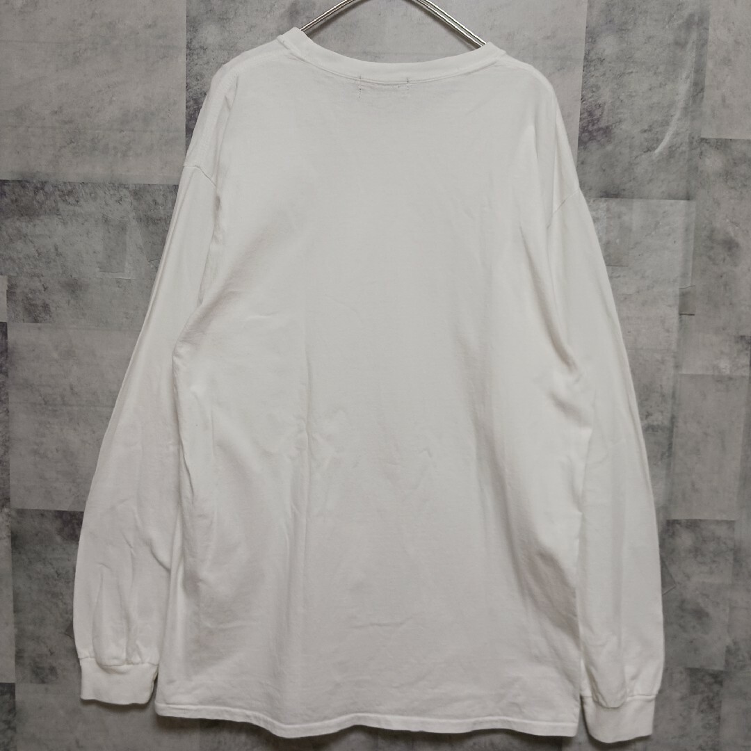 XLARGE(エクストララージ)のXLARGE エクストララージメンズロンT Lサイズ ホワイト メンズのトップス(Tシャツ/カットソー(七分/長袖))の商品写真