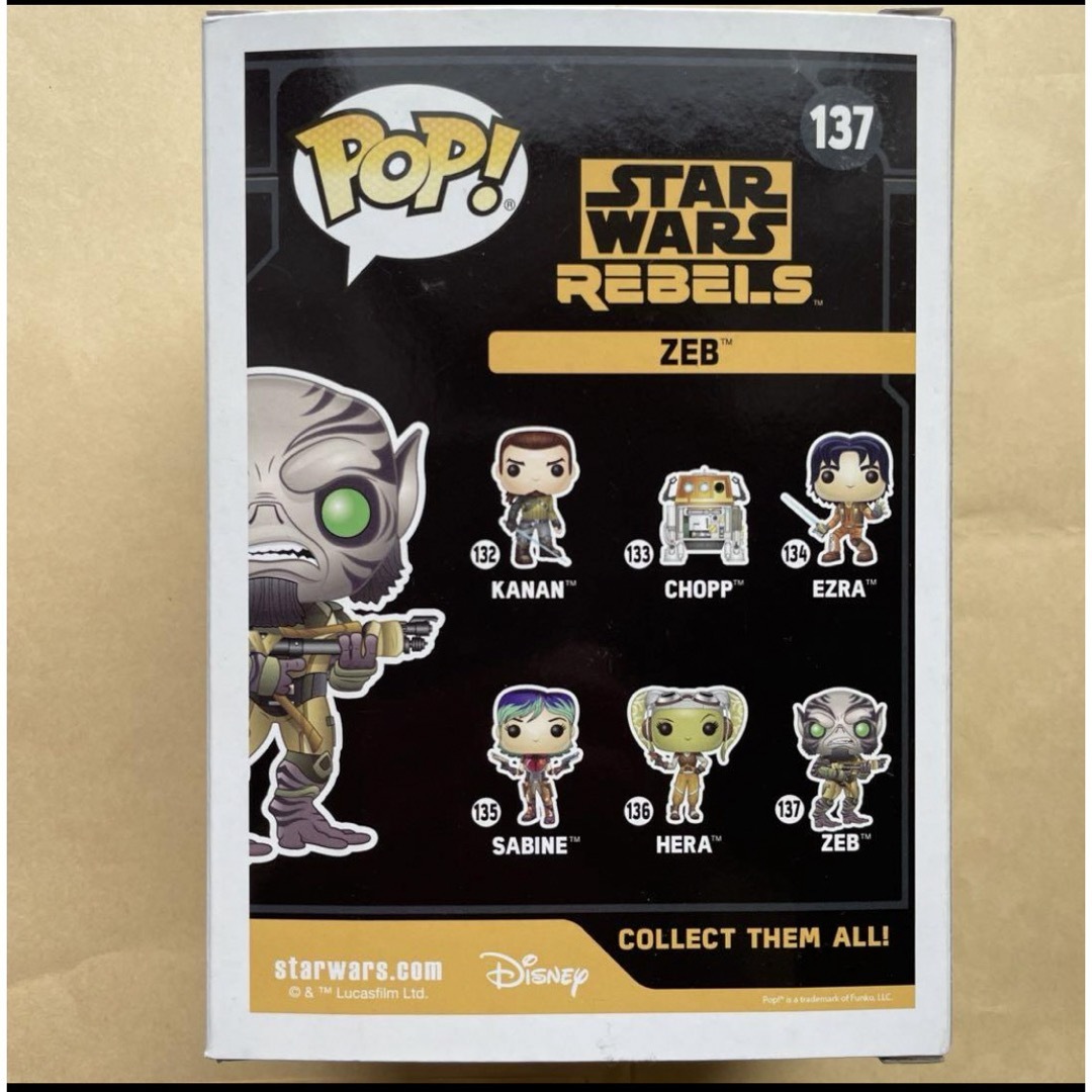 【STAR WARS】ZEB エンタメ/ホビーのフィギュア(SF/ファンタジー/ホラー)の商品写真