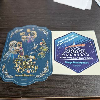 ディズニー ファンタジースプリングス ステッカー