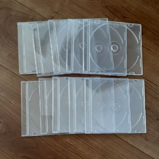 CD DVD BD ディスクケースのみ　10枚(OA機器)