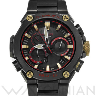 カシオ(CASIO)の中古 カシオ CASIO MRG-B2000B-1A4JR ブラック /レッド メンズ 腕時計(腕時計(アナログ))