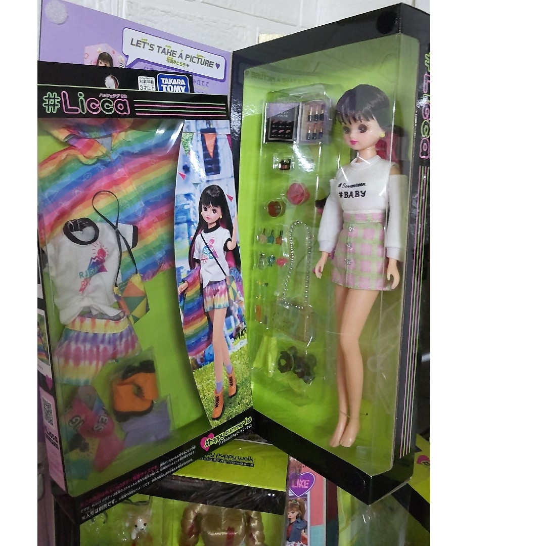Takara Tomy(タカラトミー)のa90 #Licca 11点 リカ人形 エモキャット・フロートジェリーフィッシュ エンタメ/ホビーのおもちゃ/ぬいぐるみ(キャラクターグッズ)の商品写真