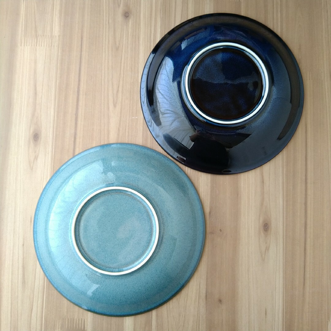 美濃焼(ミノヤキ)の渦 軽量深皿・４枚　美濃焼 インテリア/住まい/日用品のキッチン/食器(食器)の商品写真