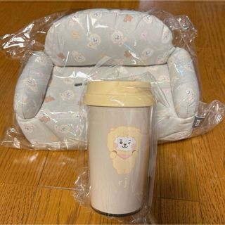 新品未開封！BT21＊ティッシュボックスカバー＆タンブラー RJ 2点セット