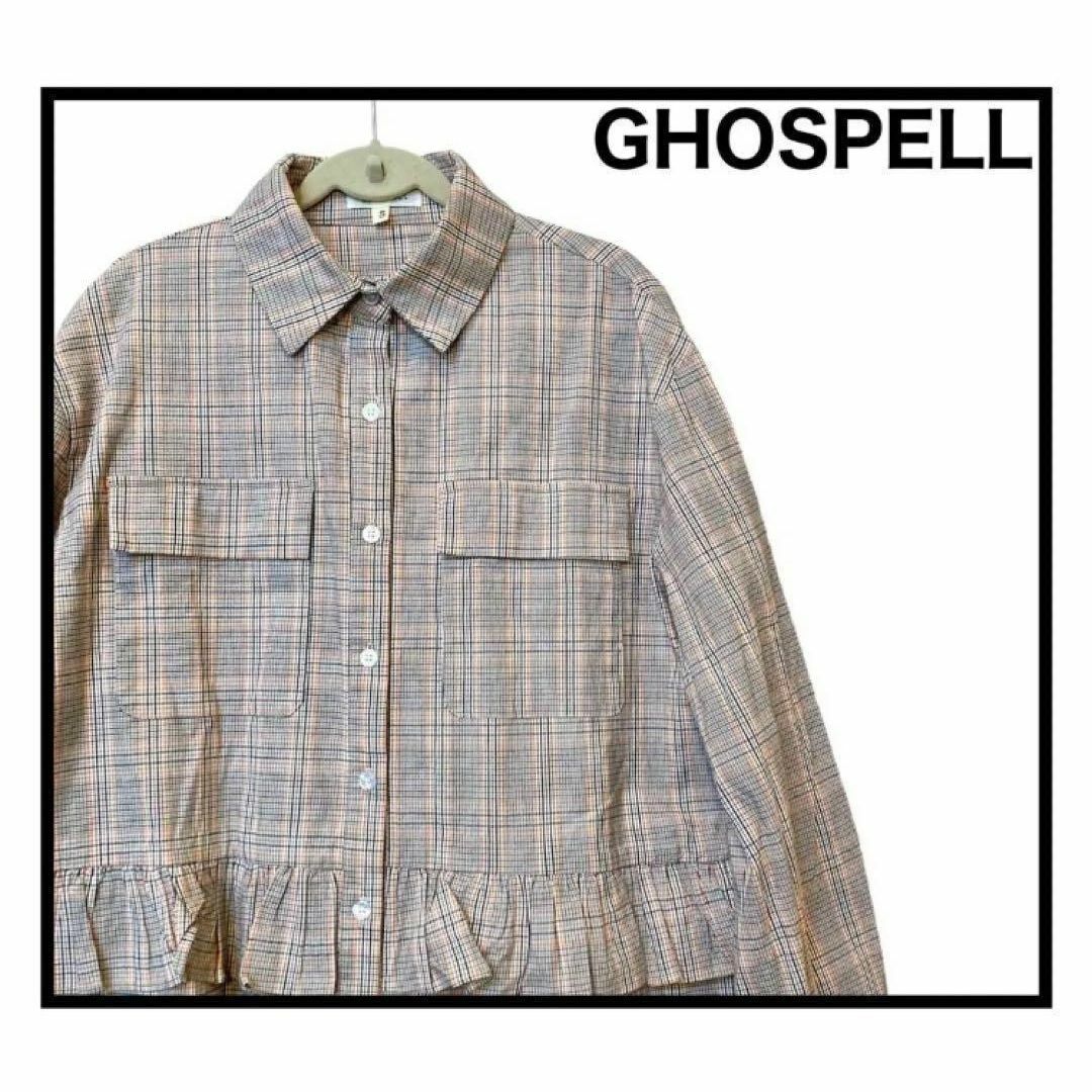 GHOSPELL(ゴスペル)のGHOSPELL Wildcard Dress チェックフリルシャツワンピース レディースのトップス(チュニック)の商品写真