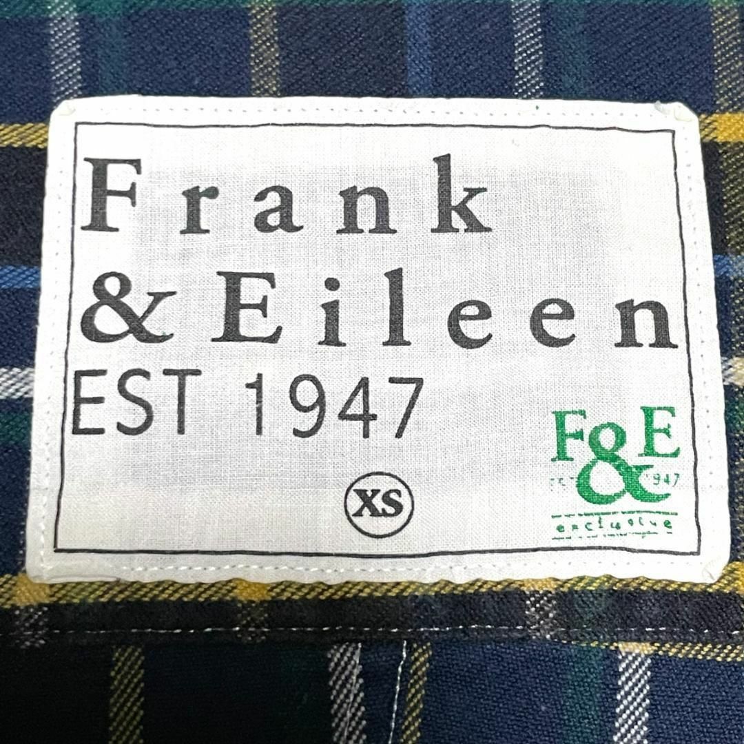 Frank&Eileen(フランクアンドアイリーン)のFrank&Eileen マドラスチェック スキッパーシャツ XS レディースのトップス(シャツ/ブラウス(長袖/七分))の商品写真