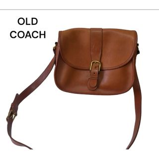 COACH - COACH　オールドコーチ　レザー　ショルダーバッグ　USA製　茶